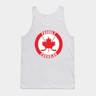 Proudly Canadian (Distressed) Tank Top